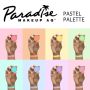 Mehron Paradise AQ 8 Pastellfarben Palette