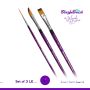 Marcela Bustamante Blazin Pinsel Set 3 Stück