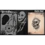 Wiser Airbrush Tattoo Elektro-Totenkopf