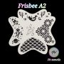 Frisbee Facepaintingschablone A2