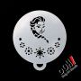 oOh Body Art Winter Queen Schablone C22