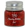 Tag Chunky Glitter Gel Rot