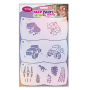 Facepaintstencils Dino