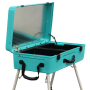 Teal Craft-n-Go Paint 28" Station mit Zubehör