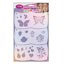Facepaintstencils Butterfly