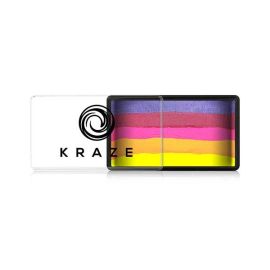 Kraze FX Dome Stroke 25gr Bright Neon
Wax based, highly pigmented, water activated split cake for face and body painting.
