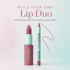 Moira Build Your Own Lip Duo with custom lipstick and lip liner set