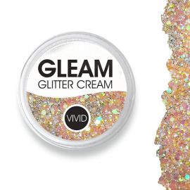 Vivid Gleam Chunky Glitter Cream Peach Fuzz