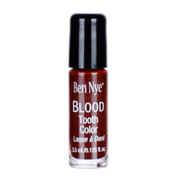 Ben Nye Blood Tooth Color professional blood red temporary tooth color 3.5 ml for SFX makeup, Halloween, zombie, vampire, theater and film makeup.