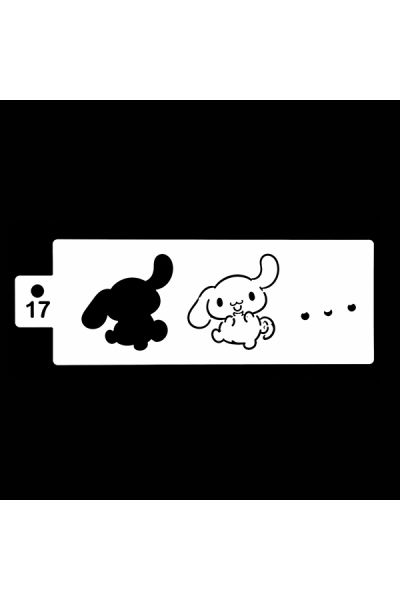 Bunny Fluff Stencil