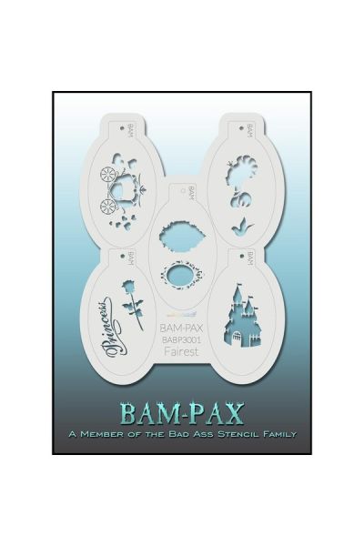 Bad Ass Bam-Pax Fairest Schablone