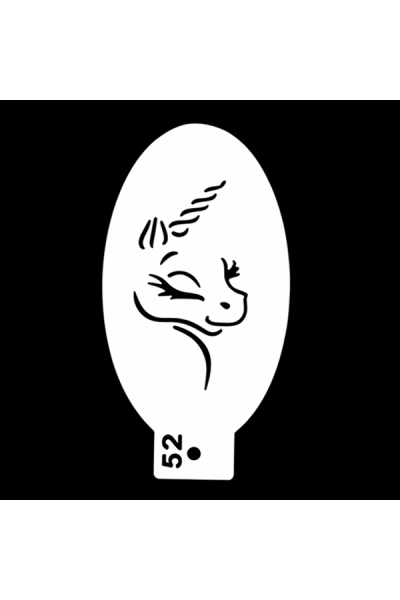 Dreaming Unicorn Stencil