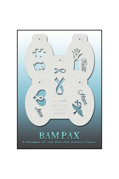 Bad Ass Bam-Pax Aware Schablone