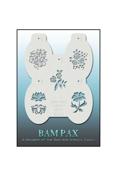 Bad Ass Bam-Pax Best Buds Schablone