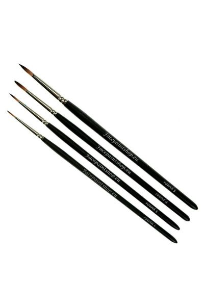 Facepaintshop Rundpinsel-Set 4tlg