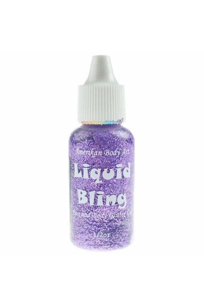 Amerikan Body Art Liquid Bling Lavender

Liquid Bling is a glitter gel that is applied with the .5oz jacquard bottle and makes your face painting designs pop! Amerikan Body Art Liquid Electric Bling pink 15ml
