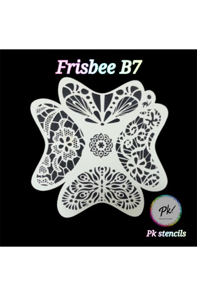 Frisbee Facepainting-Schablone B7