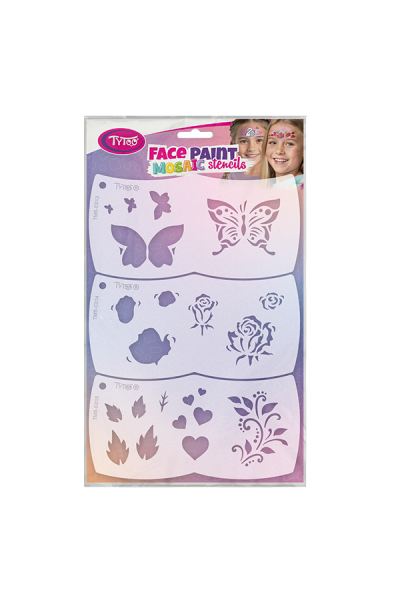 Facepaintschablonen Schmetterling