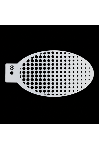 Dot Wave Stencil