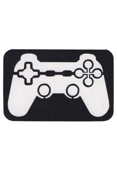 Glitzer-Tattoo-Schablone Gamecontroller
