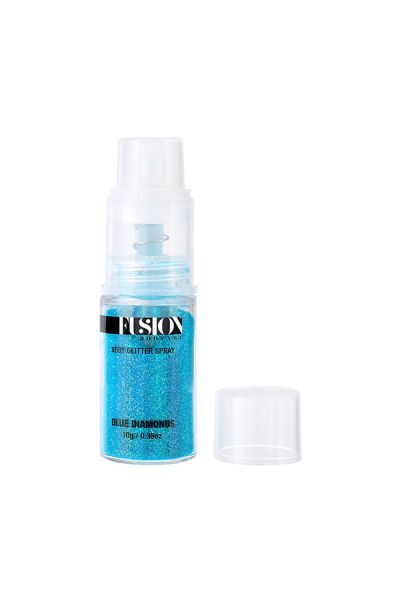 Fusion Glitter Pump Spray Blaue Diamanten