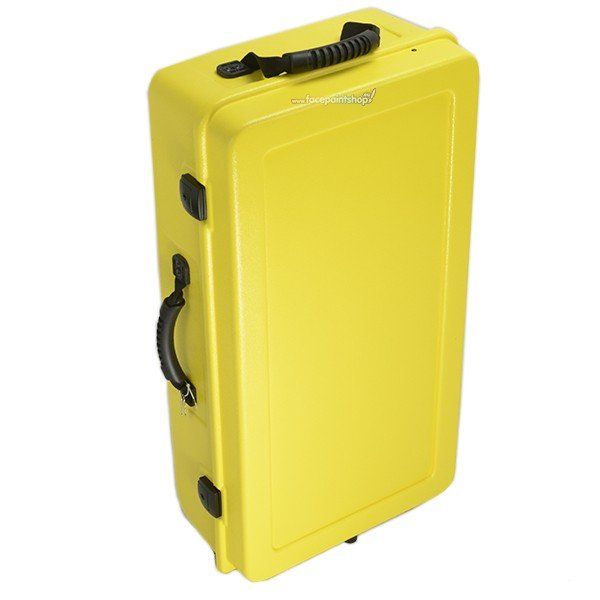 Gelbe Craft-n-Go Paint 28" Station mit Zubehör