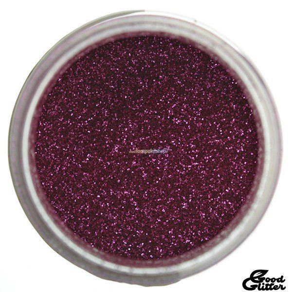 Bio Feiner Glitter Dunkelrose