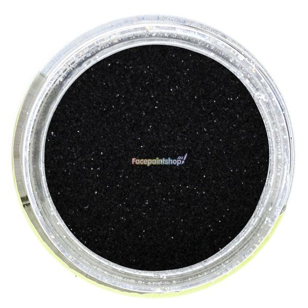 Bio Fine Glitter Schwarz
