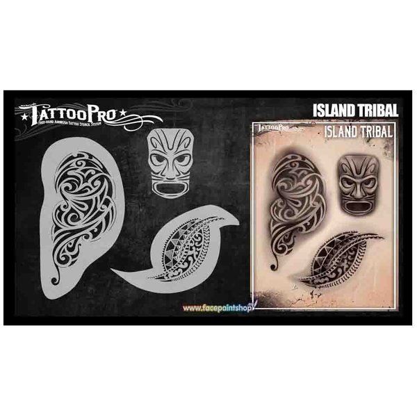 Wiser Airbrush Tattoo Insel Tribal