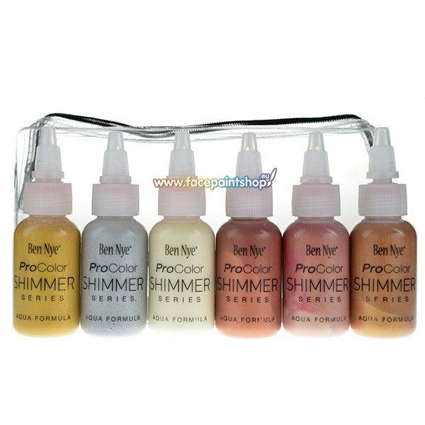 Ben Nye Procolor Airbrush Schimmer Pack