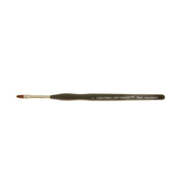 Loew-Cornell Soft Comfort Taklon Filbert Bürste (2)