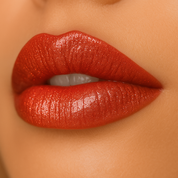 Makeup Factory Shimmer Lipstick Charming Red 39