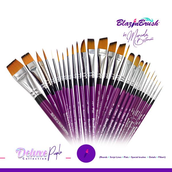 Marcela Bustamante Blazin Pinsel Sammlung De Luxe Set 32pcs