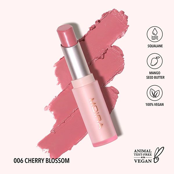 Moira Signature Lipstick 006 Cherry Blossom
