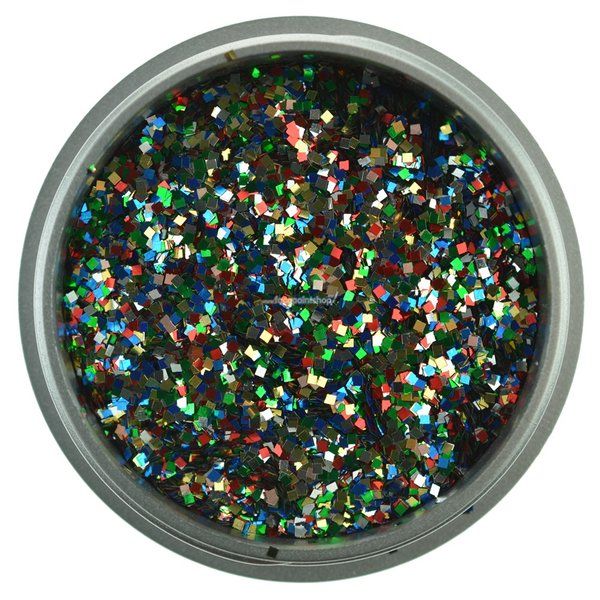 Kryolan Polyester-Glitzer Mehrfarbig