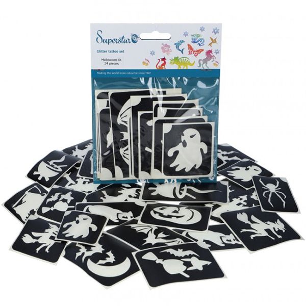 Superstar Halloween Glitzer Tattooset Xl