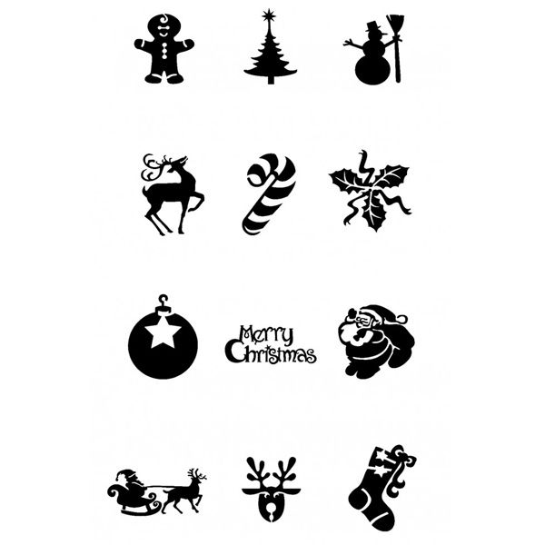 Superstar Weihnachten Xl Glitzer Tattooset 