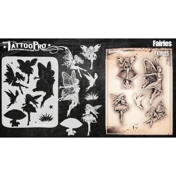 Wiser Airbrush Tattoo Feen