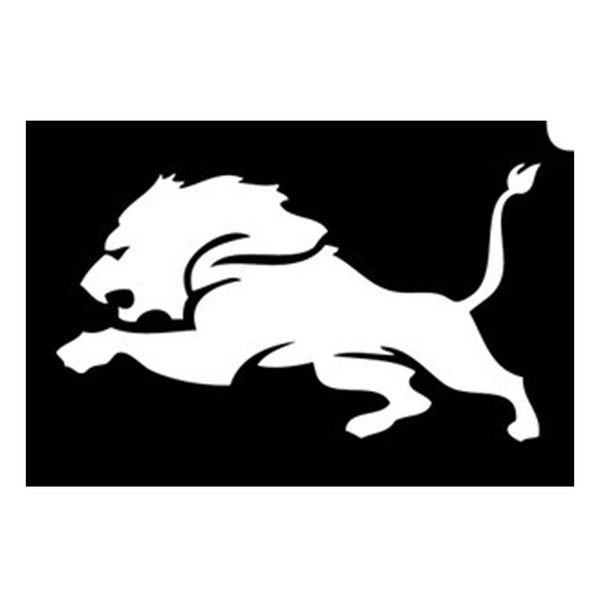 Glittertattoo Schablonen Mighty Lion (5er Pack)