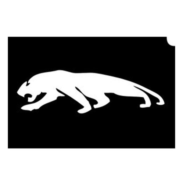 Glittertattoo Schablonen Jaguar (5er Pack)