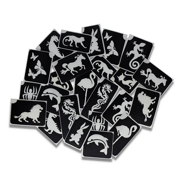 Superstar Tier Glitzer Tattooset Xl