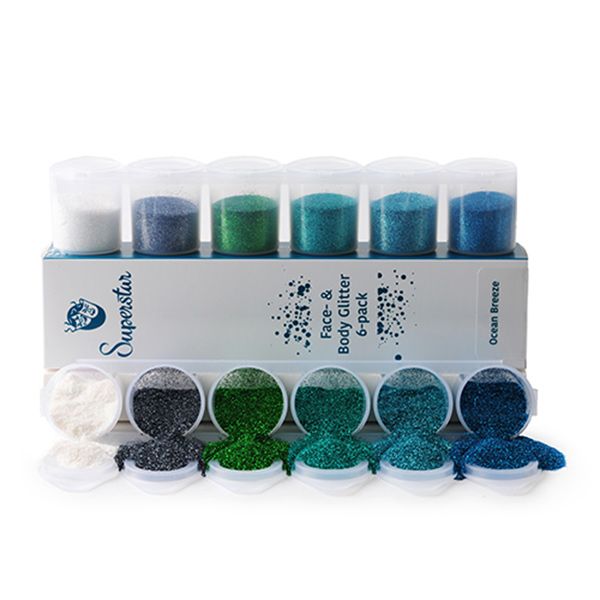 Superstar Ocean Breeze Feiner Glitter Mix 6er-Pack 