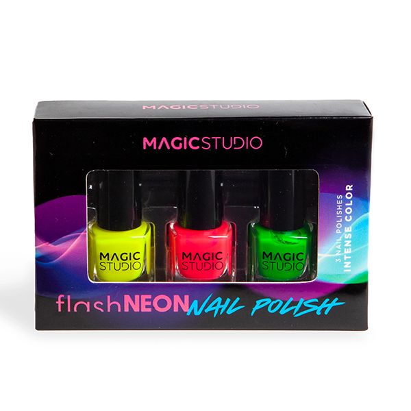 Magic Studio Neon Drei Nagellacke