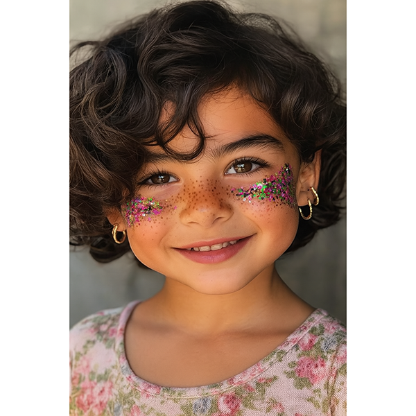 Vivid Gleam Chunky Glitter Cream- Lotus Blossom 30gr