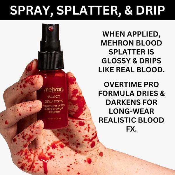 Mehron Spritzer Blut