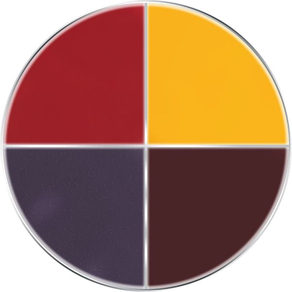 Kryolan Supracolor Quartett Prellungen & Schürfwunden
