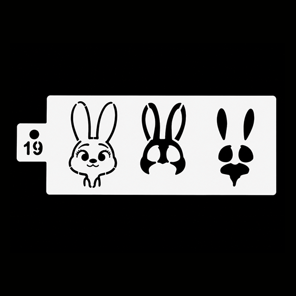 Zootopia Bunny Stencil