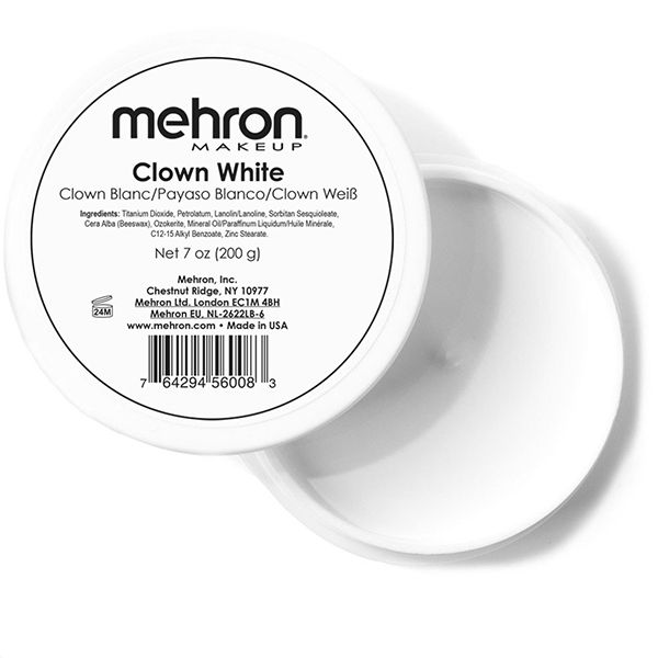 Mehron Clown Weiß 200gr