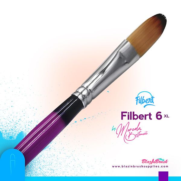 Marcela Bustamante Blazin Pinsel Filbert 6 Xl