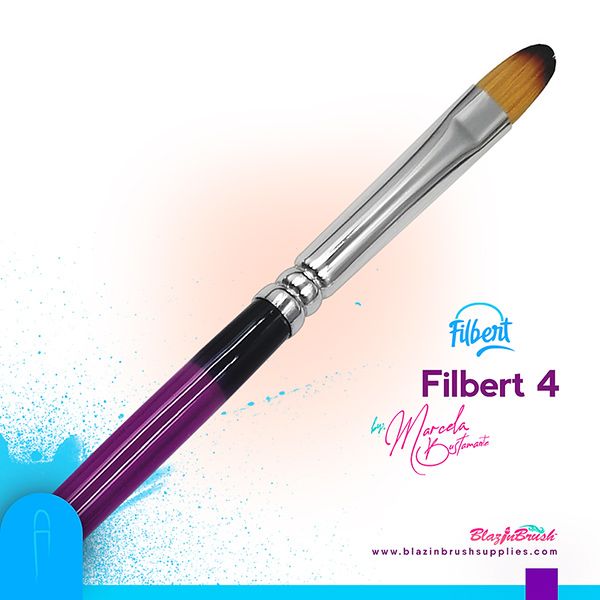 Marcela Bustamante Blazin Pinsel Filbert 4